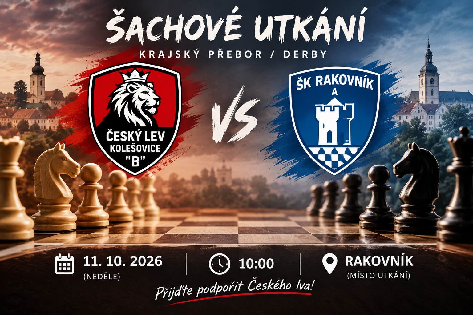 Derby na úvod sezóny! Český Lev Kolešovice B vyráží do boje